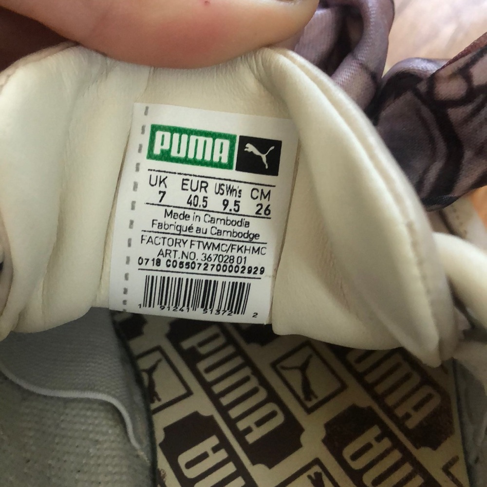 Puma Vikky Ribbon Lace up Sneakers - Picture 5 of 5